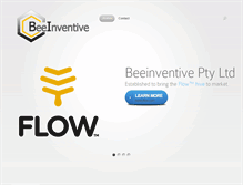 Tablet Screenshot of beeinventive.com